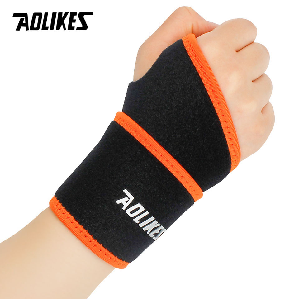 AOLIKES 1 PC สายรัดข้อมือ Thum - Wrist Wraps Weightlifting Support บทวิจารณ์และราคา