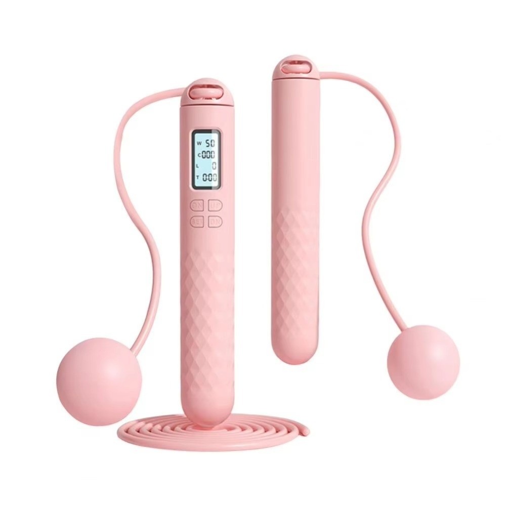 เชือกกระโดดไร้สายแบบพกพา พร้อม - Smart Jump Rope Digital Counter บทวิจารณ์และราคา