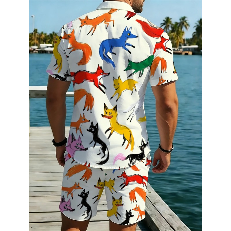 ชุดเสื้อเชิ้ตพิมพ์ลายพร้อมกางเ - Hiking บทวิจารณ์และราคา
