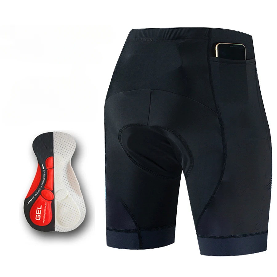 ระบายอากาศ 5D เจล Pad ทีม Pro  - Padded Cycling Shorts 5D Gel บทวิจารณ์และราคา