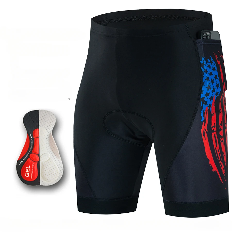 ระบายอากาศ 5D เจล Pad ทีม Pro  - Padded Cycling Shorts 5D Gel บทวิจารณ์และราคา